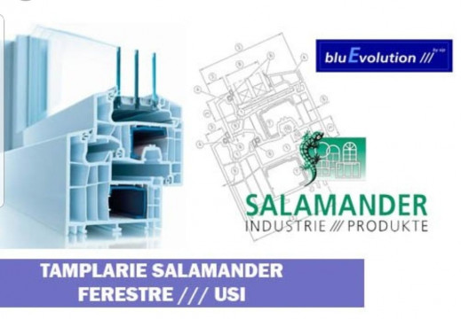 Tamplarie PVC Salamander, Rehau si Gealan